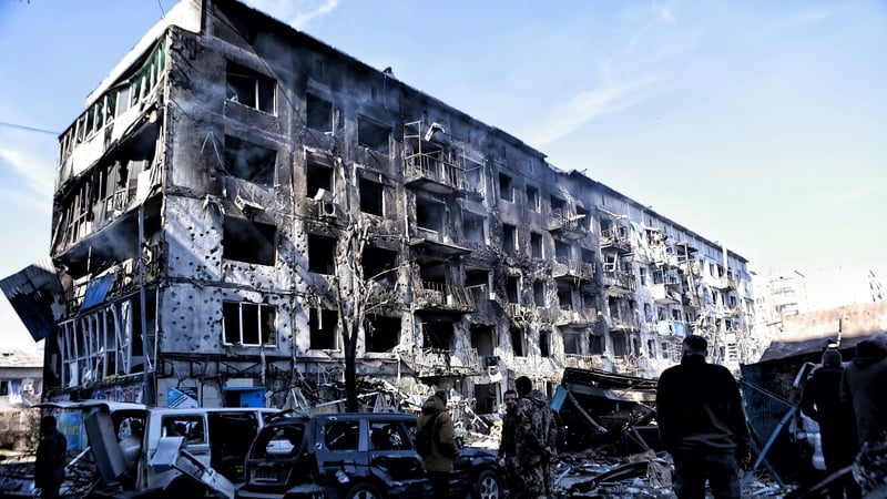 A Russian assault hit the centre of Dobropillia in the eastern Donetsk region last night, killing 11 people and wounding 40