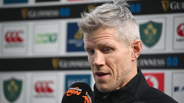 Ireland head coach Simon Easterby
