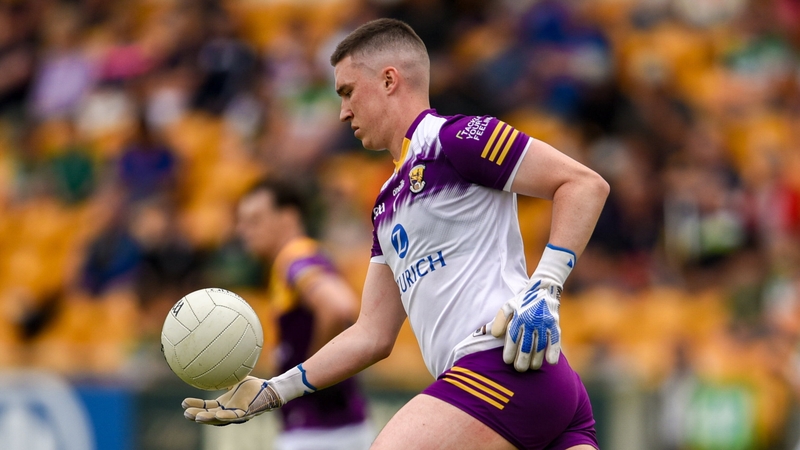 Wexford goalkeeper Darragh Brooks contributed at both ends of the pitch