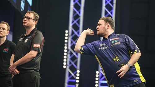 Luke Littler is safely through while other leading contenders are out 
(Image: Jenny Segers/PDC Europe)