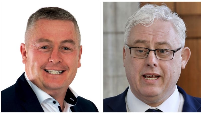 Kenneth Collins (L) and Thomas Gould both deny any wrongdoing