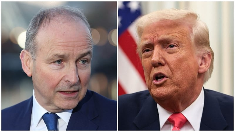 The Taoiseach told his party's TDs and Senators that a broad 20% tariff would soon sweep across the Atlantic