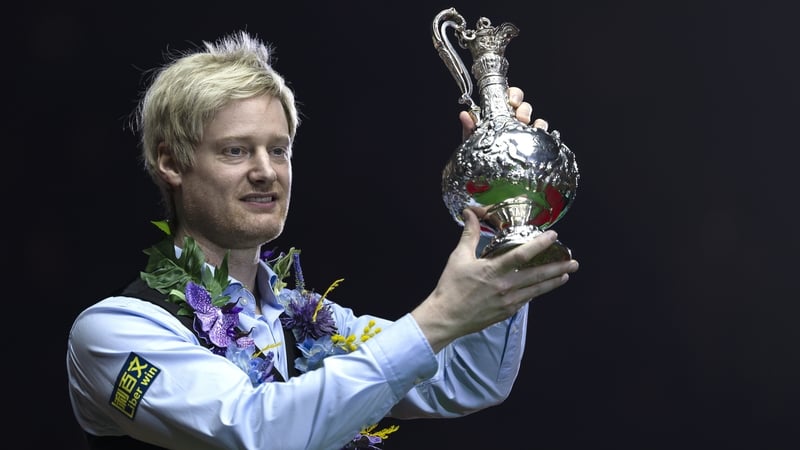 Neil Robertson has all but secured his seeding for the World Championships