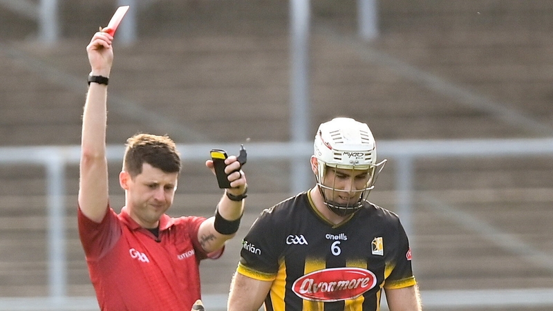 Seán Stack dismisses Mikey Carey of Kilkenny