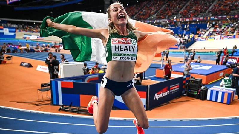 European indoor champion Sarah Healy has clearly stated her intention to run in the 800m at this weekend's National Athletic Championships