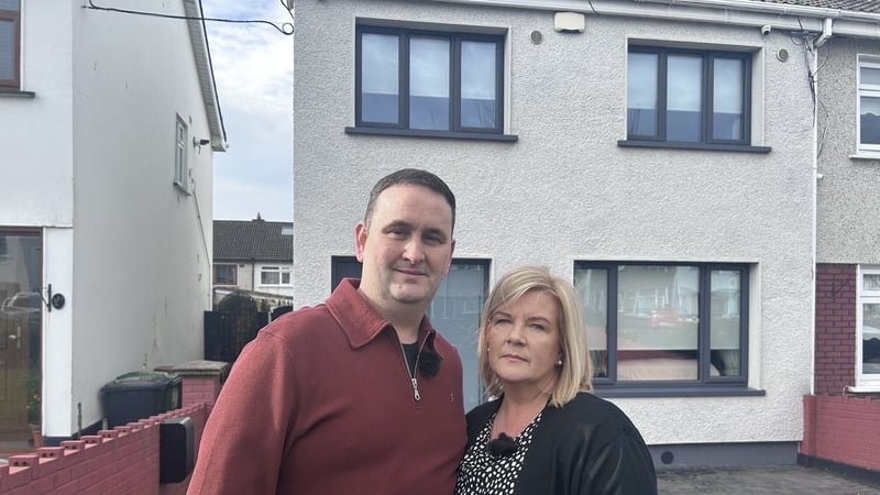 Clive and Samantha Ryan installed external insulation to their home in Kilnamanagh
