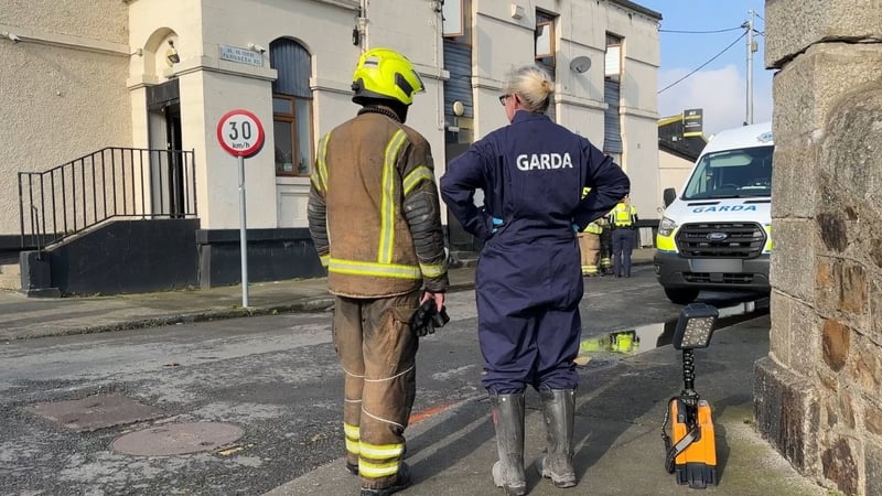 Fire crews from Bray, Greystones and Dún Laoghaire attended the blaze