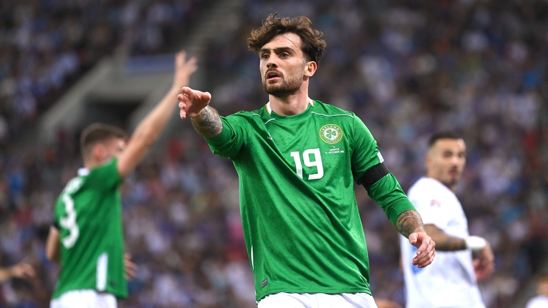 Troy Parrott's only start in the Nations League group campaign came as part of a front two alongside Evan Ferguson in Greece