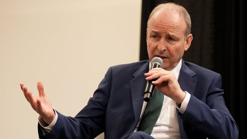 Micheál Martin was speaking at the South by Southwest in Texas
