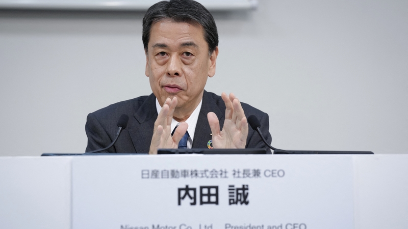 Makoto Uchida, the Nissan CEO who is stepping down