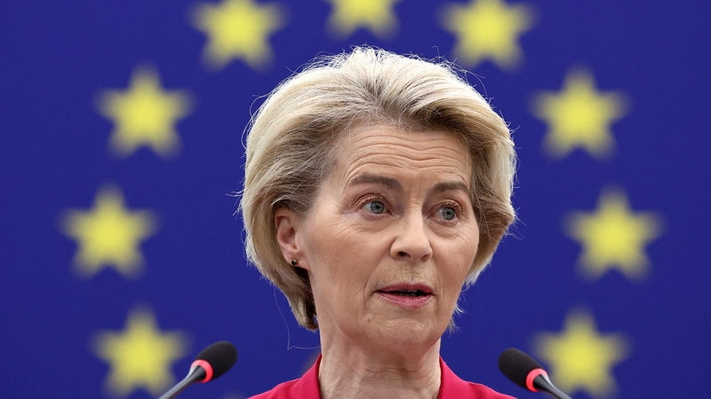 Ursula von der Leyen said a surge in European defence spending was needed 'now'