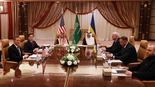US and Ukrainian delegations met in Jeddah, Saudi Arabia