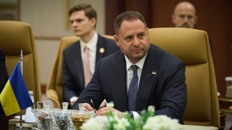 Andriy Yermak attending talks in Saudi Arabia earlier this year (Photo: Ukrainian Presidency)