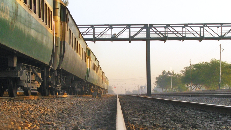 The militants took over the train in the mountainous area of Balochistan  (file image)