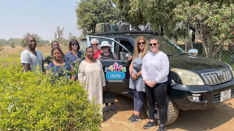 The charity i4Life is a non-profit Irish organisation that specialises in immunisation, nutrition and primary healthcare