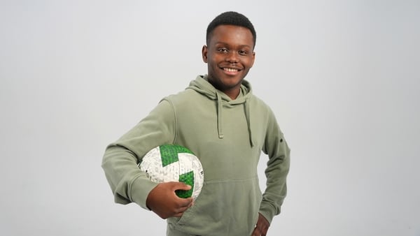 Rasdi Nsimba is co-host of Total Football on RTÉ Player