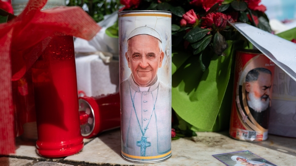 The 88-year-old head of the world Catholic Church has been in Rome's Gemelli hospital since 14 February with pneumonia in both lungs