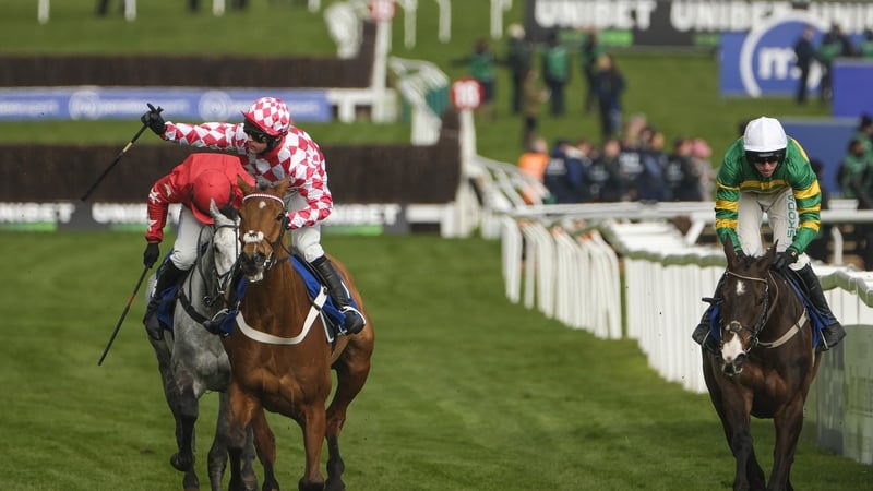 Jango Baie flew home to land the Arkle