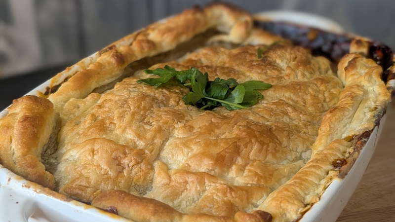 Trisha Lewis' beef & stout pie: Today