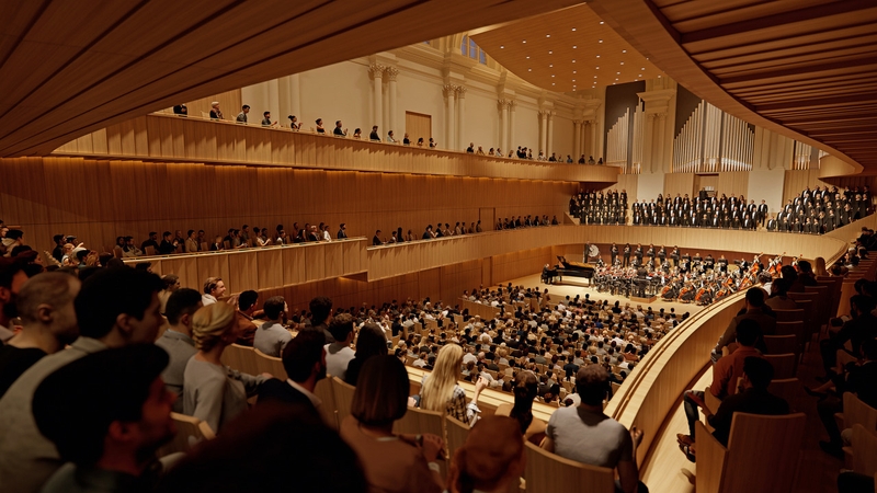 Image of planned new main auditorium at NCH.
