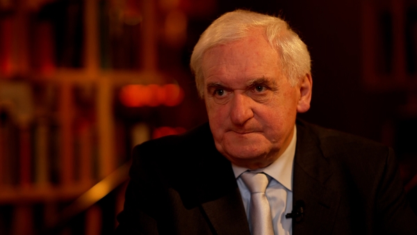 Bertie Ahern said that Donald Trump and Micheál Martin's 'polar opposite' views on Gaza may be a point of contention
