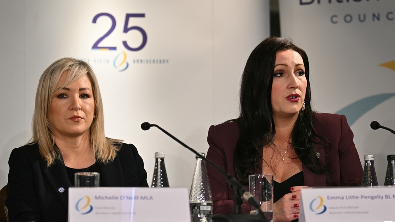 First Minister Michelle O'Neill and Deputy First Minister Emma Little Pengelly