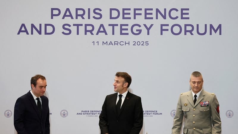 French President Emmanuel Macron along with the French Armed Forces Minister and the chief of staff attended the Paris Defence and Strategy Forum yesterday