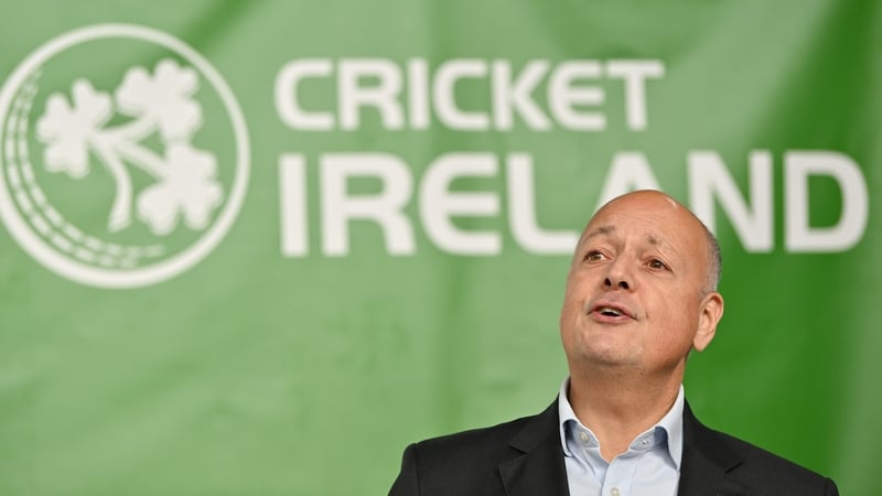 Cricket Ireland CEO Warren Deutrom