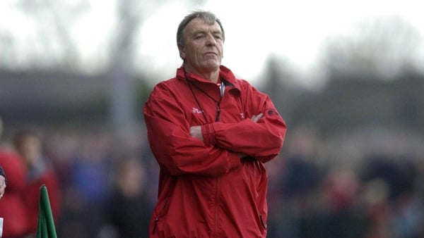 Billy Joyce, then Killererin manager, pictured watching on during the 2004 AIB Connacht Club Senior Football Final