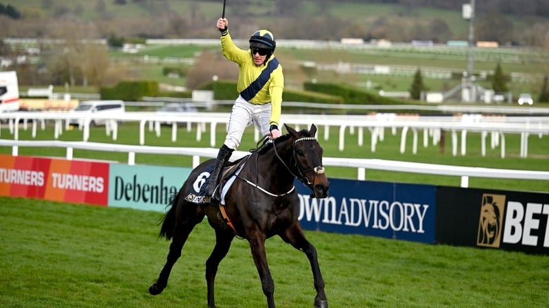 Sean Flanagan rode Marine Nationale to victory in the Champion Chase