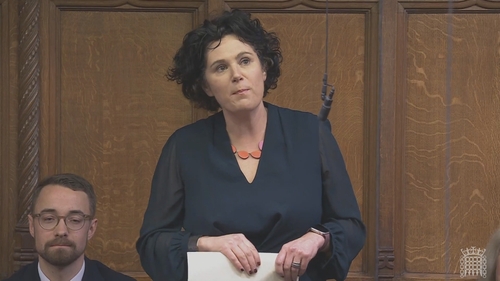 SDLP Leader Claire Hanna spoke in Irish to mark Seachtain na Gaeilge and St Patrick's Day