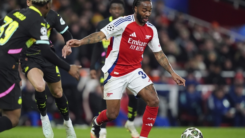 Raheem Sterling was man of the match for the Gunners