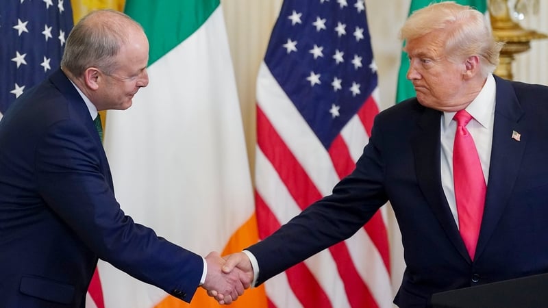 Trade is the focus of Micheál Martin's US visit today