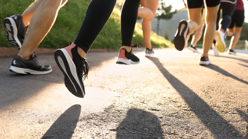The study found the number of people engaging in strenuous exercise has more than doubled (stock image)