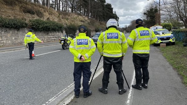 Gardaí have been mounting checkpoints on roads across the country