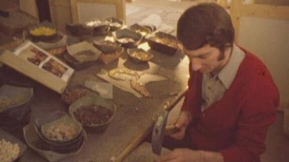 Mosaic workshop, Roscommon (1975)