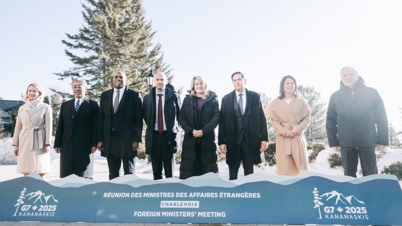 The joint statement is aimed at showing G7 unity