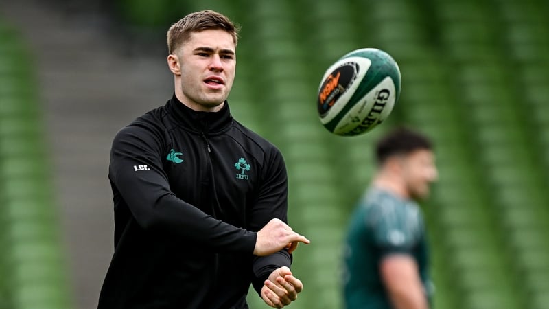 Jack Crowley will win his 24th cap on Saturday