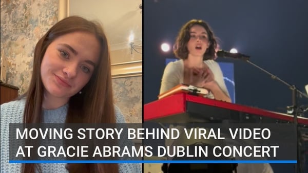 Emily Horrigan explains the moving story behind her viral video at Gracie Abrams Dublin concert