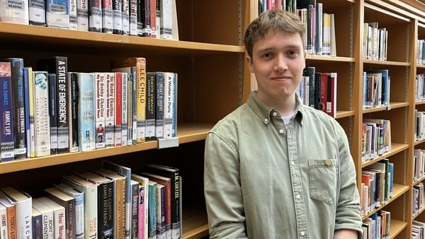 Student and young carer Conor Curran helps his brother with meal times, medicine and other tasks