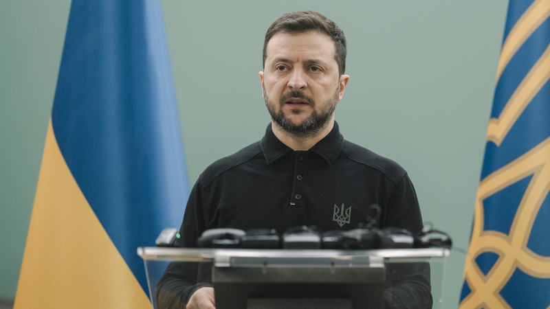 President Volodymyr Zelensky condemned Russian President Vladimir Putin's ambivalent response to a proposed ceasefire