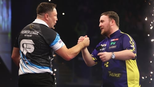 Gerwyn Price got the better of Luke Littler again