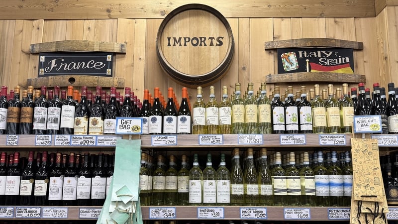 Donald Trump has threatened 200% tariffs on alcohol products from the EU