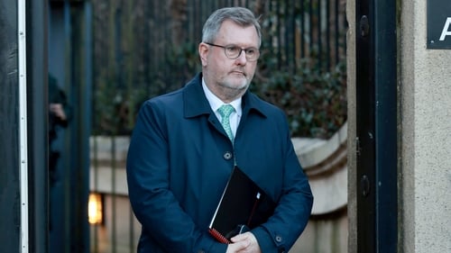 Jeffrey Donaldson has pleaded not guilty to 18 charges
