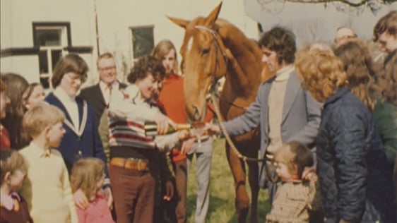 Grand National winner L'Escargot, 1975.