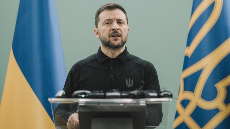 Ukrainian President Volodymyr Zelensky said that he saw a good chance to end the war with Russia