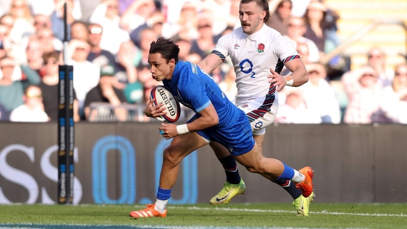 Ange Capuozzo has scored two tries in the Six Nations