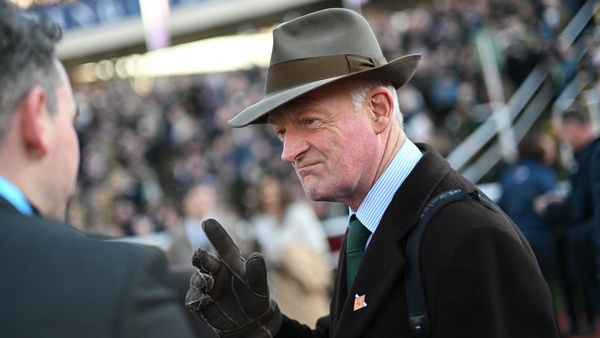 Willie Mullins made 10 trips to the winners' enclosure over the four days at Cheltenham