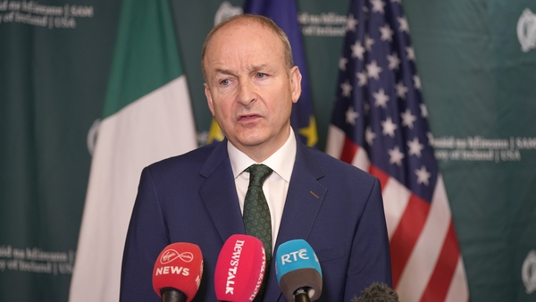 Micheál Martin said 'we can't declare a moratorium on AI'