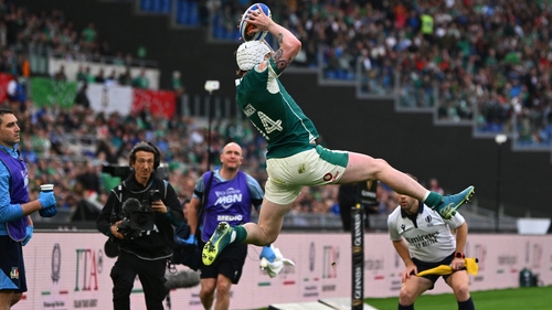 Mack Hansen was a livewire as Ireland scraped past Italy